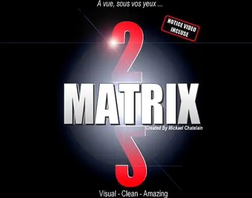 Матрица 2,0 (синий или красный) от Mickael Chatelain, магический трюк карты, уличная магия, трюк, реквизит, ментализм
Матрица 2,0 (синий или красный) от Mickael Chatelain, магический трюк карты, уличная магия, трюк, реквизит, ментализм