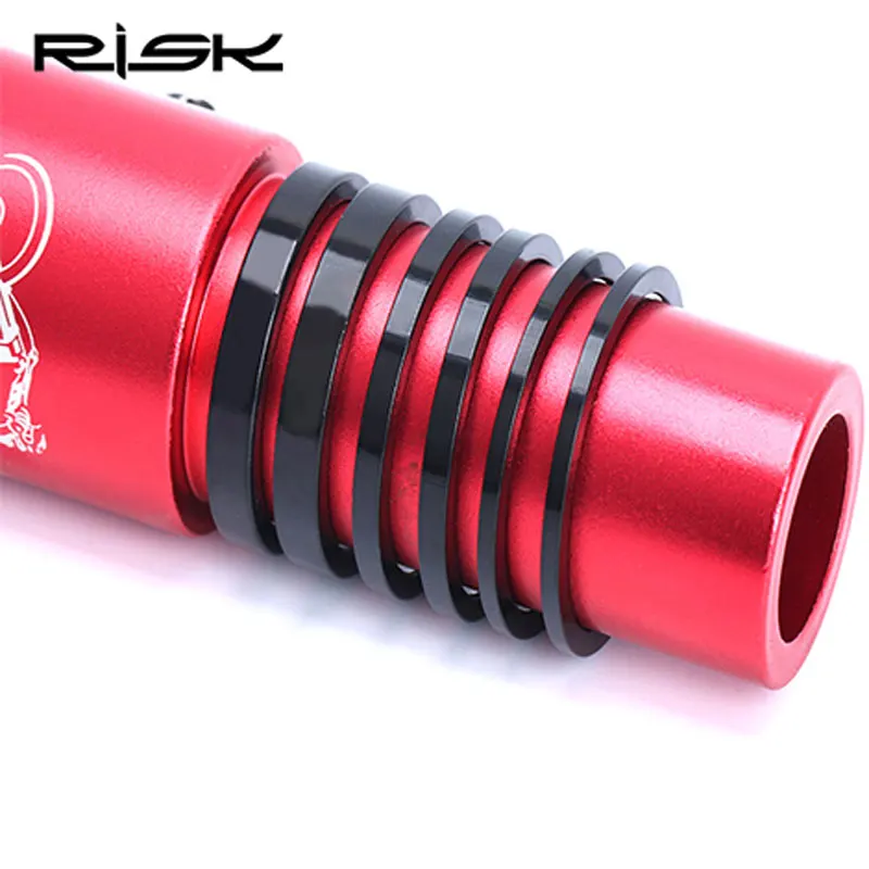 RISK 2/3/5mm Adjustment Spacers for 1-1/8 28.6mm MTB Bicycle Stem Fork Aluminum 7075 CNC Mountain Road Bike Stem Headset Washers
RISK 2/3/5mm Adjustment Spacers for 1-1/8 28.6mm MTB Bicycle Stem Fork Aluminum 7075 CNC Mountain Road Bike Stem Headset Washers