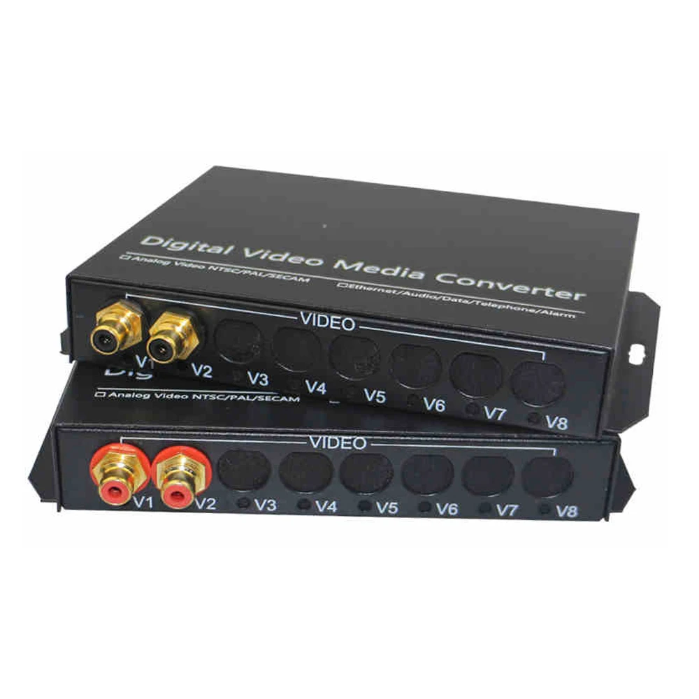2CH Stereo Hi Fi Audio fiber optical transmitter receiver with RCA connector media ethernet converter -One Way for broadcast
2CH Stereo Hi Fi Audio fiber optical transmitter receiver with RCA connector media ethernet converter -One Way for broadcast