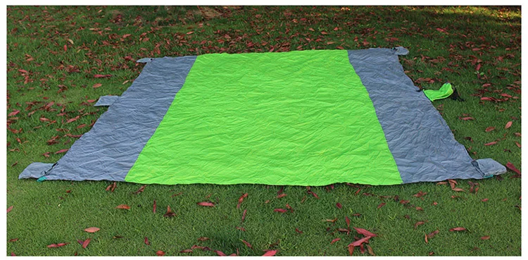 Outdoor camping nylon pad parachute cloth beach mat portable fast dry picnic mat AT6235
Outdoor camping nylon pad parachute cloth beach mat portable fast dry picnic mat AT6235