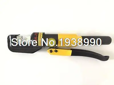 (1)Hydraulic Wire Battery Cable Lug Terminal Crimper 4-70m2 5-6Ton Max. Pressure
(1)Hydraulic Wire Battery Cable Lug Terminal Crimper 4-70m2 5-6Ton Max. Pressure