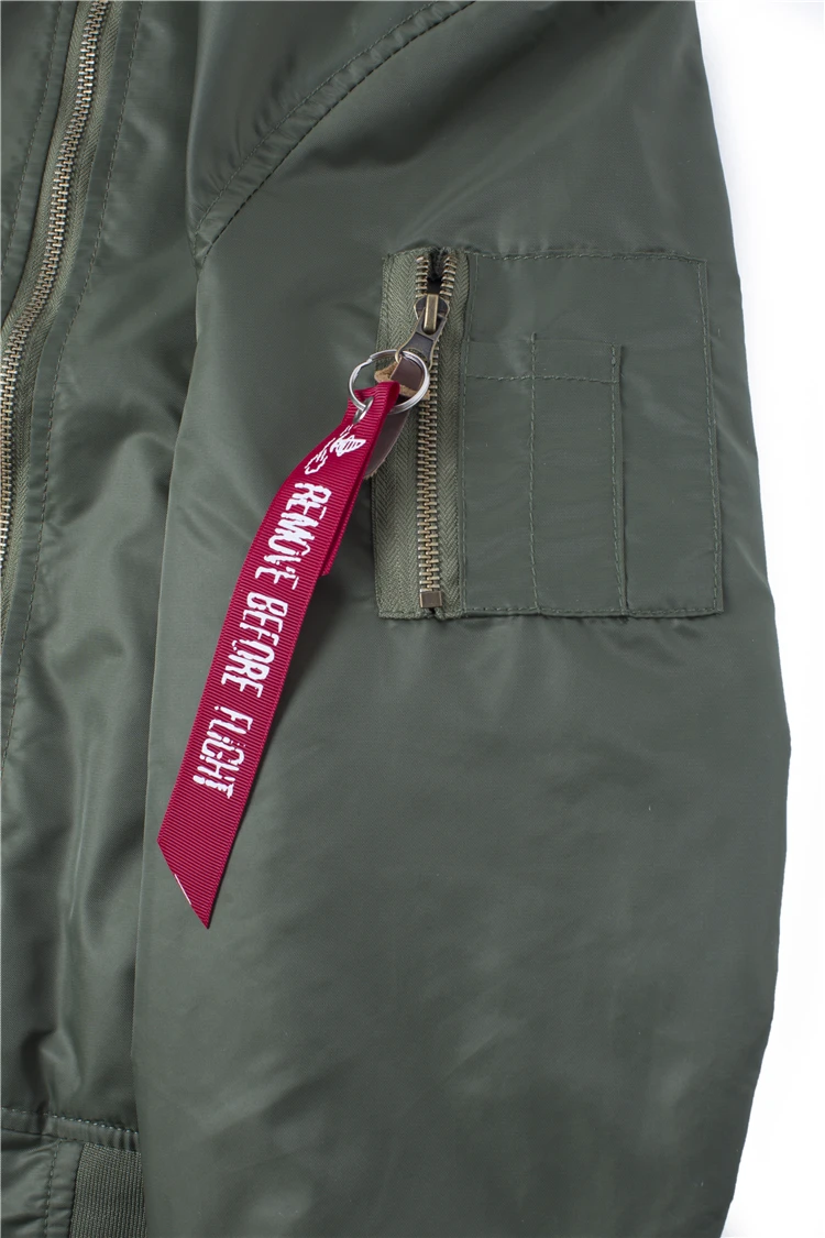 2025 Water Resistant Ma1 Lightweight Green Tactical Military Varsity Flight Windbreaker Pilot Air Force Bomber Jacket for Men 23