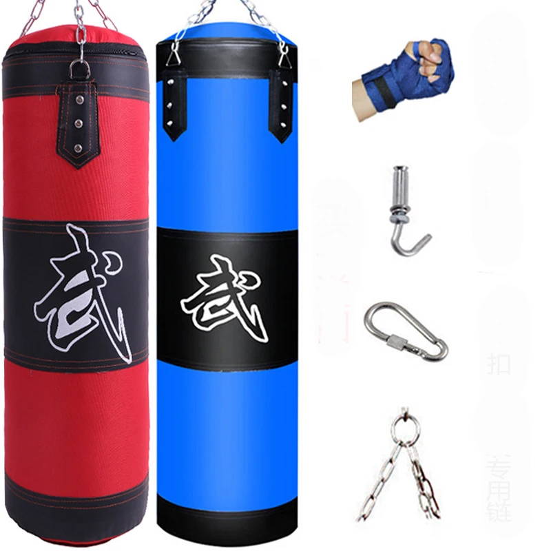 Adults Youth Boxing Sandbag Kit Punch Bag PU Oxford Canvas Boxing Bag Gloves Steel Chains Bracers Safety Buckle Sanda Equipments
Adults Youth Boxing Sandbag Kit Punch Bag PU Oxford Canvas Boxing Bag Gloves Steel Chains Bracers Safety Buckle Sanda Equipments
