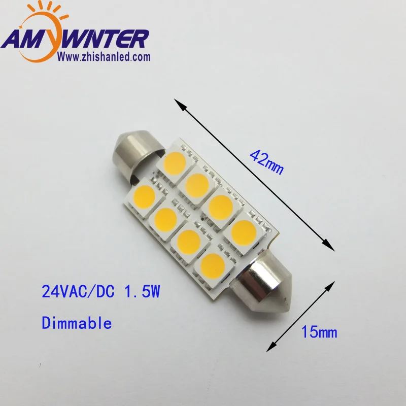 AMYWNTER C5w 24v навигационные лампы с регулируемой яркостью, купольные, стандартные, 8 светодиодов, 42 мм, автостайлинг
AMYWNTER C5w 24v навигационные лампы с регулируемой яркостью, купольные, стандартные, 8 светодиодов, 42 мм, автостайлинг