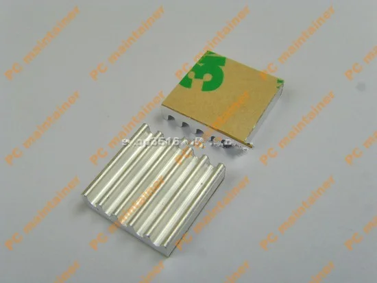 10pcs Ultra-thin aluminum video memory heatsink 13*13*3mm with 3M468MP Thermally Conductive Backing Adhesive Cooling Fin
10pcs Ultra-thin aluminum video memory heatsink 13*13*3mm with 3M468MP Thermally Conductive Backing Adhesive Cooling Fin