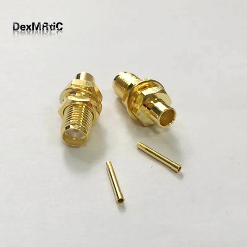 New RF SMA Female Bulkhead Connector For .141'' Cable RG402 Wholesale Wire Connector
New RF SMA Female Bulkhead Connector For .141'' Cable RG402 Wholesale Wire Connector