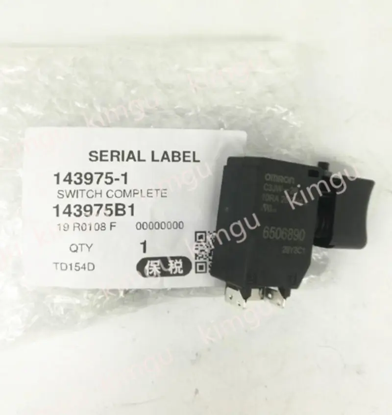 Switch 143975-1 For Makita DTD153 DTD154 DTW180 6506890 TD154D DTD154RTE DTD154Z XDT13Z DTD153RFE DTD153RTE DTD153Z DTD155
Switch 143975-1 For Makita DTD153 DTD154 DTW180 6506890 TD154D DTD154RTE DTD154Z XDT13Z DTD153RFE DTD153RTE DTD153Z DTD155