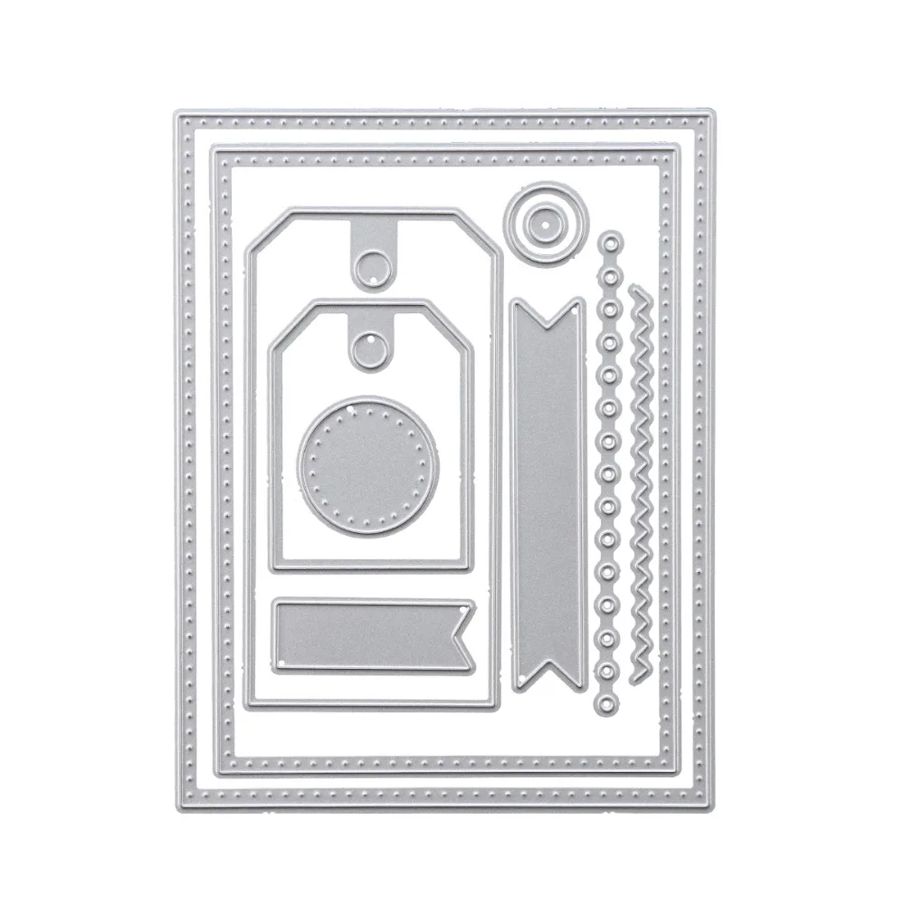 Banners Circle Rectangle Tag Wave Line Set Metal Cutting Dies For Photo Album Decorative Embossing DIY Paper Cards Die Cutting
Banners Circle Rectangle Tag Wave Line Set Metal Cutting Dies For Photo Album Decorative Embossing DIY Paper Cards Die Cutting