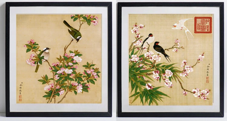 Frameless painting traditional Chinese art painting birds and flowers mural prints pastoral style Yuzhi masterpiece reproduction
Frameless painting traditional Chinese art painting birds and flowers mural prints pastoral style Yuzhi masterpiece reproduction