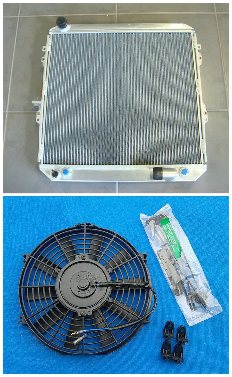 Factory Price New Aluminum Radiator & Fan for TOYOTA SURF HILUX 2.4/2.0 LN130 AT/MT
Factory Price New Aluminum Radiator & Fan for TOYOTA SURF HILUX 2.4/2.0 LN130 AT/MT