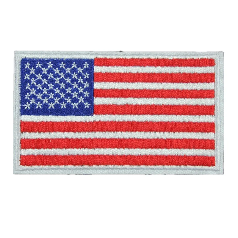 Embroidered Sewing Iron On Patches National USA Flag Badge For Bag Jeans Hat Appliques DIY Sticker Decoration Apparel Accessory
Embroidered Sewing Iron On Patches National USA Flag Badge For Bag Jeans Hat Appliques DIY Sticker Decoration Apparel Accessory