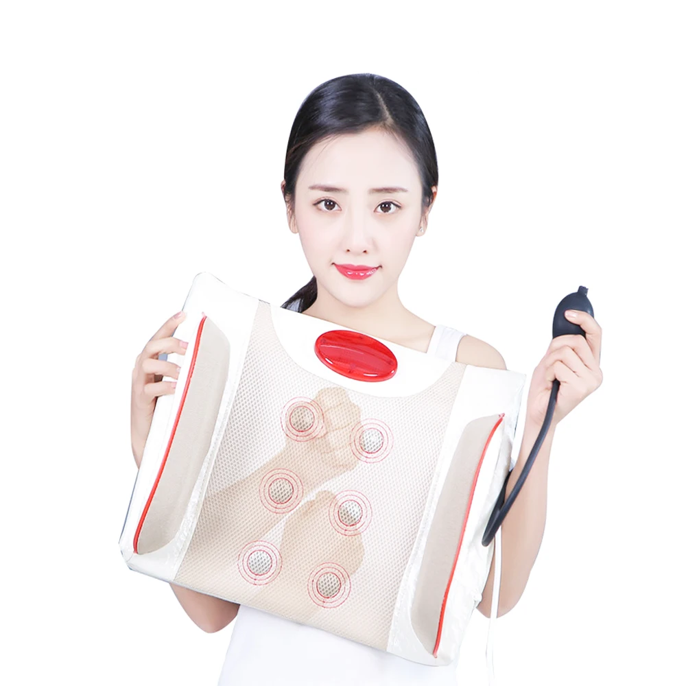 Lumbar Massager Waist Back Massage Cushion Multifunction Car Home Lumbar Traction Heater Physiotherapy
Lumbar Massager Waist Back Massage Cushion Multifunction Car Home Lumbar Traction Heater Physiotherapy