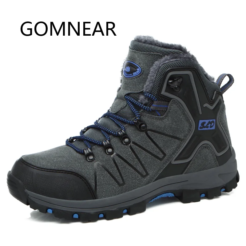 GOMNEAR Mens Winter Sneakers Warm Hunting Trekking Boots Waterproof Winter Hiking Shoes Woman Snow Boots Mountain Climbing Shoes
GOMNEAR Mens Winter Sneakers Warm Hunting Trekking Boots Waterproof Winter Hiking Shoes Woman Snow Boots Mountain Climbing Shoes