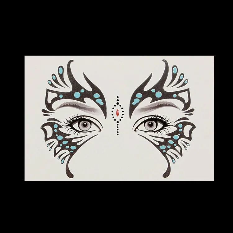 Wholesale Waterproof Bronzing Face Forehead Eye Makeup Tattoo Stickers Nightclub Masquerade Eyeshadow 500packs/lot free shipping
Wholesale Waterproof Bronzing Face Forehead Eye Makeup Tattoo Stickers Nightclub Masquerade Eyeshadow 500packs/lot free shipping