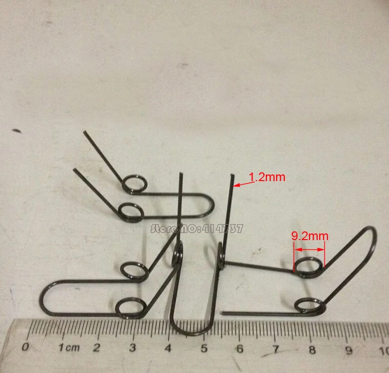 15pcs Spring Stainless steel torsion springs 1.2mm wire tensioning torsion spring
15pcs Spring Stainless steel torsion springs 1.2mm wire tensioning torsion spring