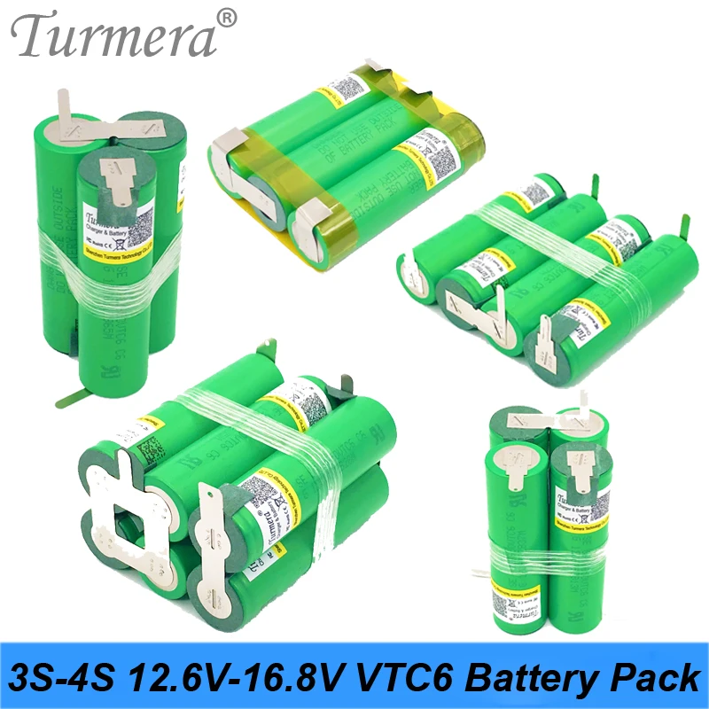 18650 vtc6 3S 12.6V 4S 16.8V Battery Pack US18650VTC6 3000mah 30A Discharge Current for shura screwdriver battery (customize)
18650 vtc6 3S 12.6V 4S 16.8V Battery Pack US18650VTC6 3000mah 30A Discharge Current for shura screwdriver battery (customize)