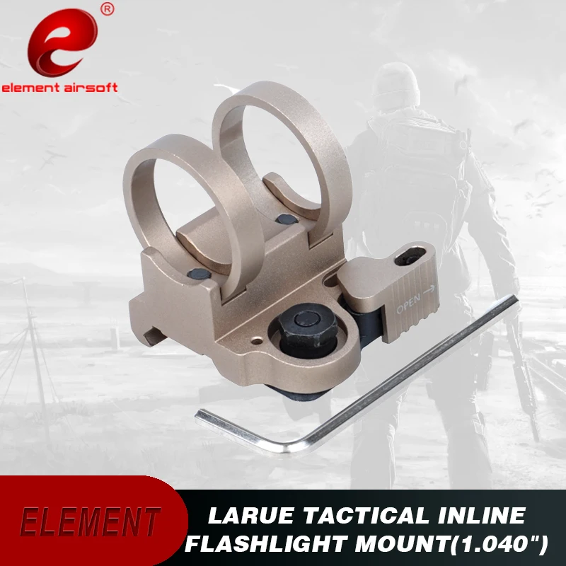 Element Tactical Airsoft LaRue Inline Bipod Rifle Hunting Weapons Equipment Accessories Flashlight Mount(1.040") NO logo EX301
Element Tactical Airsoft LaRue Inline Bipod Rifle Hunting Weapons Equipment Accessories Flashlight Mount(1.040") NO logo EX301