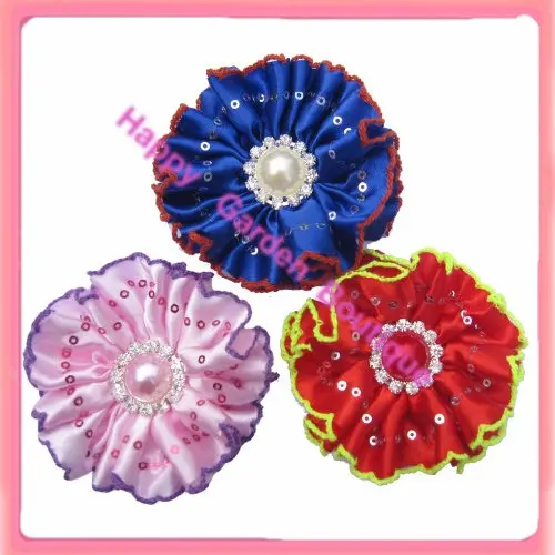 Free shipping!12pcs/lot 3'' satin flower with sequins beautiful edge wedding silk flowers with pearl and diamond
Free shipping!12pcs/lot 3'' satin flower with sequins beautiful edge wedding silk flowers with pearl and diamond