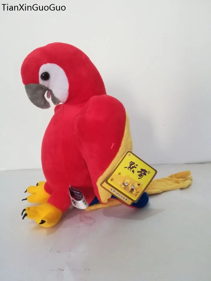 about 27cm lovely colourful red parrot bird plush toy soft doll birthday gift w2106
about 27cm lovely colourful red parrot bird plush toy soft doll birthday gift w2106