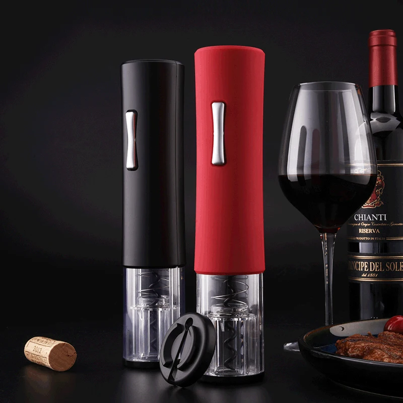 Electrical Automatic Wine Bottle Opener ABS Portable Wine Bottle Opener Jar Opener with Foil Cutter Vacuum Stopper Kitchen Tools
Electrical Automatic Wine Bottle Opener ABS Portable Wine Bottle Opener Jar Opener with Foil Cutter Vacuum Stopper Kitchen Tools