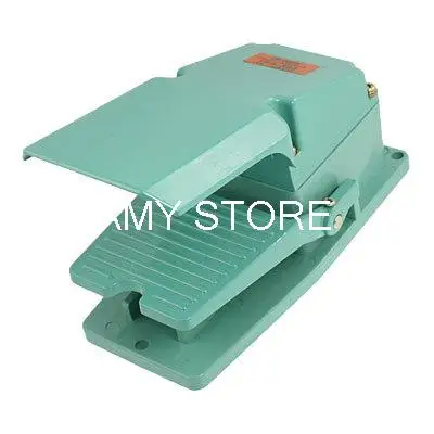 Single Action Momentary Contact Metal Foot Switch AC 250V 15A Green
Single Action Momentary Contact Metal Foot Switch AC 250V 15A Green