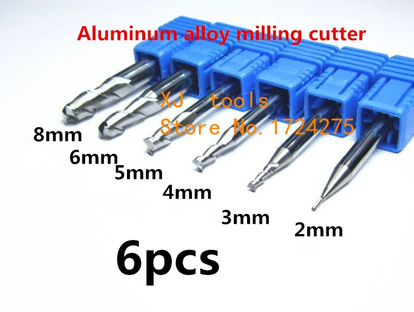 Бесплатная доставка 6 шт 2F-2F-2mm/3mm/4mm/5mm/6mm/8mm сплав алюминиевый фреза, CNC конец фреза, CNC фрезерный инструмент
Бесплатная доставка 6 шт 2F-2F-2mm/3mm/4mm/5mm/6mm/8mm сплав алюминиевый фреза, CNC конец фреза, CNC фрезерный инструмент