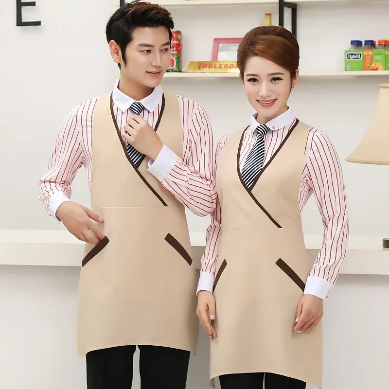 Hotel Waitress Overalls Female Long Sleeve Milk Tea Shop Uniform Shirt Restaurant Catering Fast Food Shops Waiter Jacket H2337
Hotel Waitress Overalls Female Long Sleeve Milk Tea Shop Uniform Shirt Restaurant Catering Fast Food Shops Waiter Jacket H2337