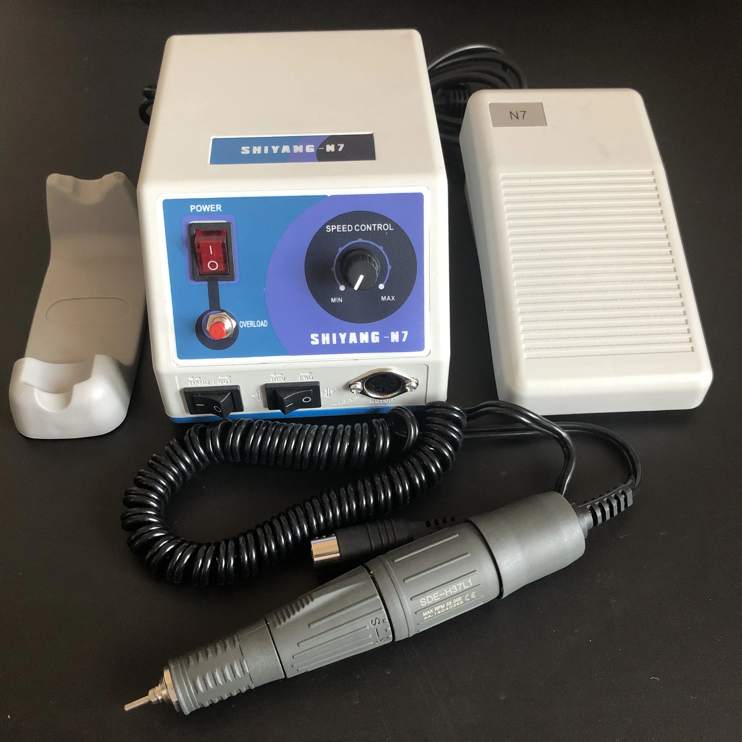 Dental Lab Polishing SMT Marathon Micro Motor SHIYANG N7 + 35000 RPM Handpiece SDE-H37L1 35K 110V & 220V
Dental Lab Polishing SMT Marathon Micro Motor SHIYANG N7 + 35000 RPM Handpiece SDE-H37L1 35K 110V & 220V