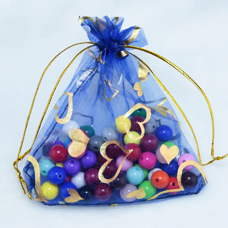100pcs 13x18cm Heart Organza gift bags Royal Blue color Drawable Organza Bags Wedding Christmas Gift Bags free shipping
100pcs 13x18cm Heart Organza gift bags Royal Blue color Drawable Organza Bags Wedding Christmas Gift Bags free shipping