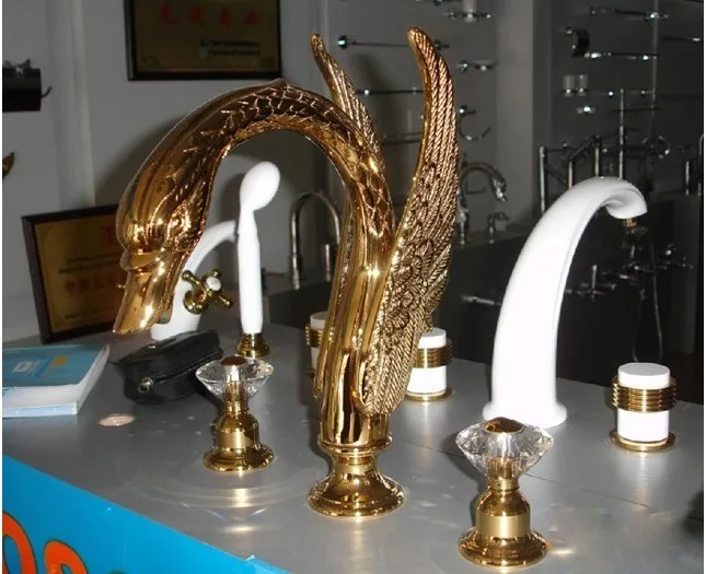 Free shipping 3 PIECES widespread ROMAN TUB SWAN FAUCET or BATHROOM FAUCET SWAN SINK FAUCET
Free shipping 3 PIECES widespread ROMAN TUB SWAN FAUCET or BATHROOM FAUCET SWAN SINK FAUCET