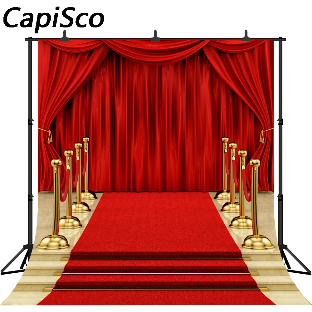 Фон для фотосъемки Capisco, красная ковровая дорожка, сценическая золотая веревка, Vip, роскошный фон для фотосъемки на свадьбу, день рождения, реквизит для студии
Фон для фотосъемки Capisco, красная ковровая дорожка, сценическая золотая веревка, Vip, роскошный фон для фотосъемки на свадьбу, день рождения, реквизит для студии