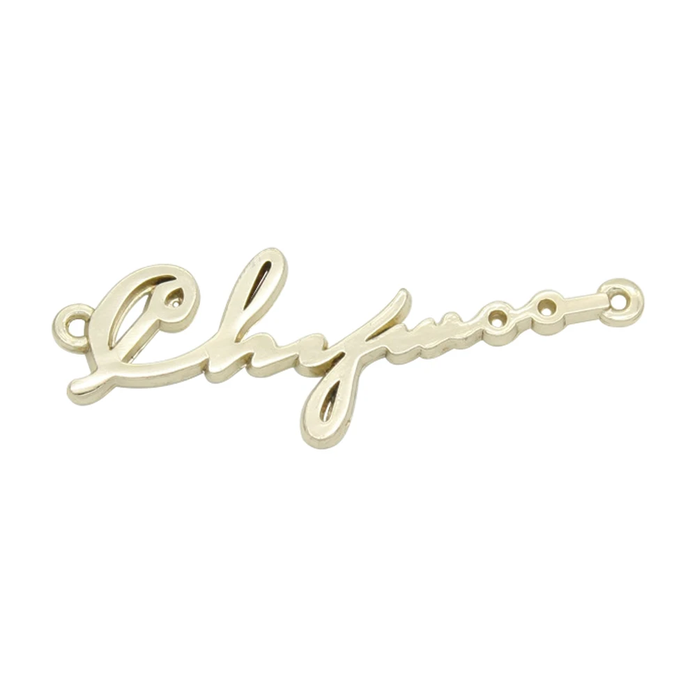 Custom Metal Brand Logo For Handbag Metal Labels Customized Dress Label Handmade Clothing Metal Tags For Shoes Clothing Marker
Custom Metal Brand Logo For Handbag Metal Labels Customized Dress Label Handmade Clothing Metal Tags For Shoes Clothing Marker
