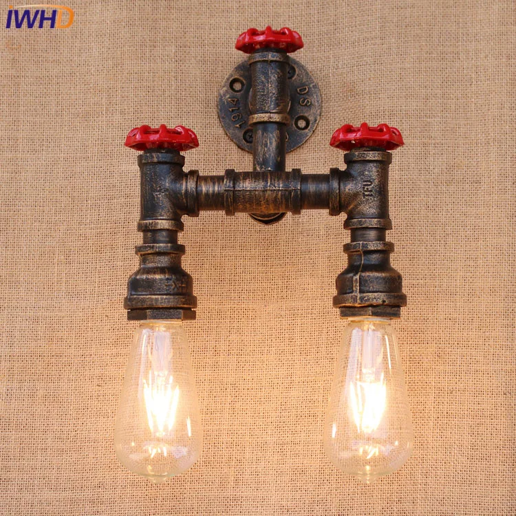 IWHD Vintage Iron Edison Wall Lamp Modern American Style Loft Light Living Room Bar Dining Room E27 Lamparas Free Shipping
IWHD Vintage Iron Edison Wall Lamp Modern American Style Loft Light Living Room Bar Dining Room E27 Lamparas Free Shipping