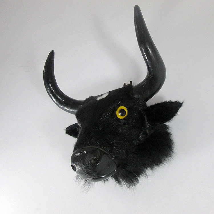 plastic&furs model large 34x36x23cm artificial black cattle's head wall pandent handicraft prop home,bar decoration gift d2271
plastic&furs model large 34x36x23cm artificial black cattle's head wall pandent handicraft prop home,bar decoration gift d2271
