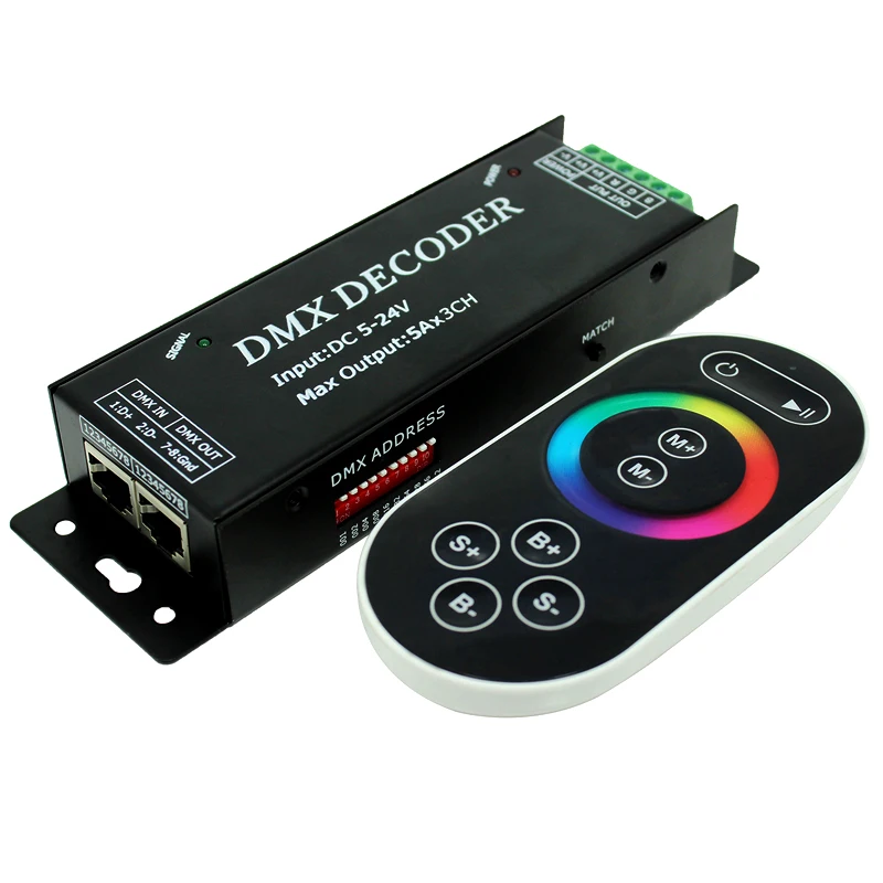 DMX101 Светодиодная лента Декодер DMX; Светодиодный диммер контроллера DMX; вход постоянного тока 5 ~ 24 В; выход: 5 А * 3 канала, выходная мощность: 5 В: <75 Вт, 12 В: <180 Вт, 24 В: <360 Вт
DMX101 Светодиодная лента Декодер DMX; Светодиодный диммер контроллера DMX; вход постоянного тока 5 ~ 24 В; выход: 5 А * 3 канала, выходная мощность: 5 В: <75 Вт, 12 В: <180 Вт, 24 В: <360 Вт
