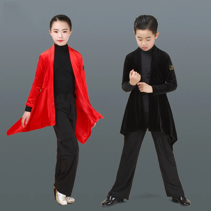 Latin Dance Top Children Long Sleeve Cardigan Coat Girls Boys Rumba Cha Cha Dancing Clothes Kid Practice Performance Wear DN3226
Latin Dance Top Children Long Sleeve Cardigan Coat Girls Boys Rumba Cha Cha Dancing Clothes Kid Practice Performance Wear DN3226