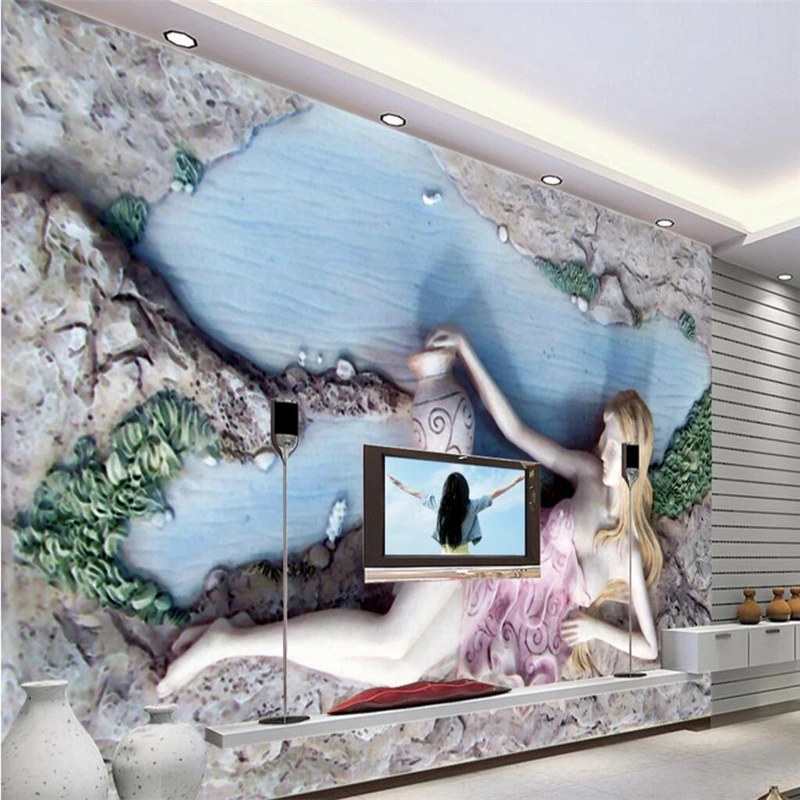 beibehang European - style perfect human backdrop decorative painting custom large - scale wall painting green wallpaper
beibehang European - style perfect human backdrop decorative painting custom large - scale wall painting green wallpaper