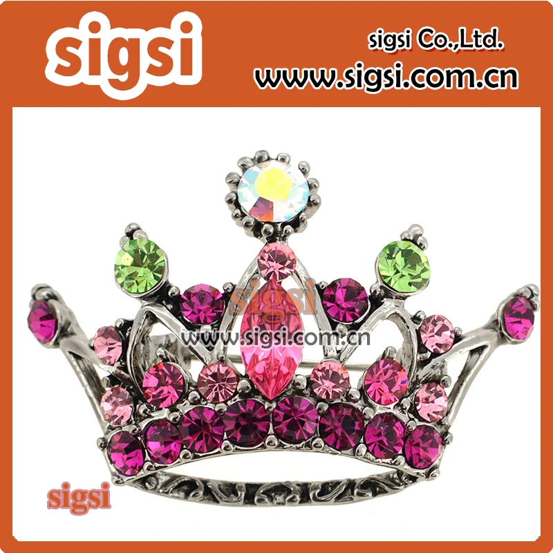 Wholesale Various Colors Crown Shape Crystal Rhinestone Brooch For Wedding Decoration
Wholesale Various Colors Crown Shape Crystal Rhinestone Brooch For Wedding Decoration