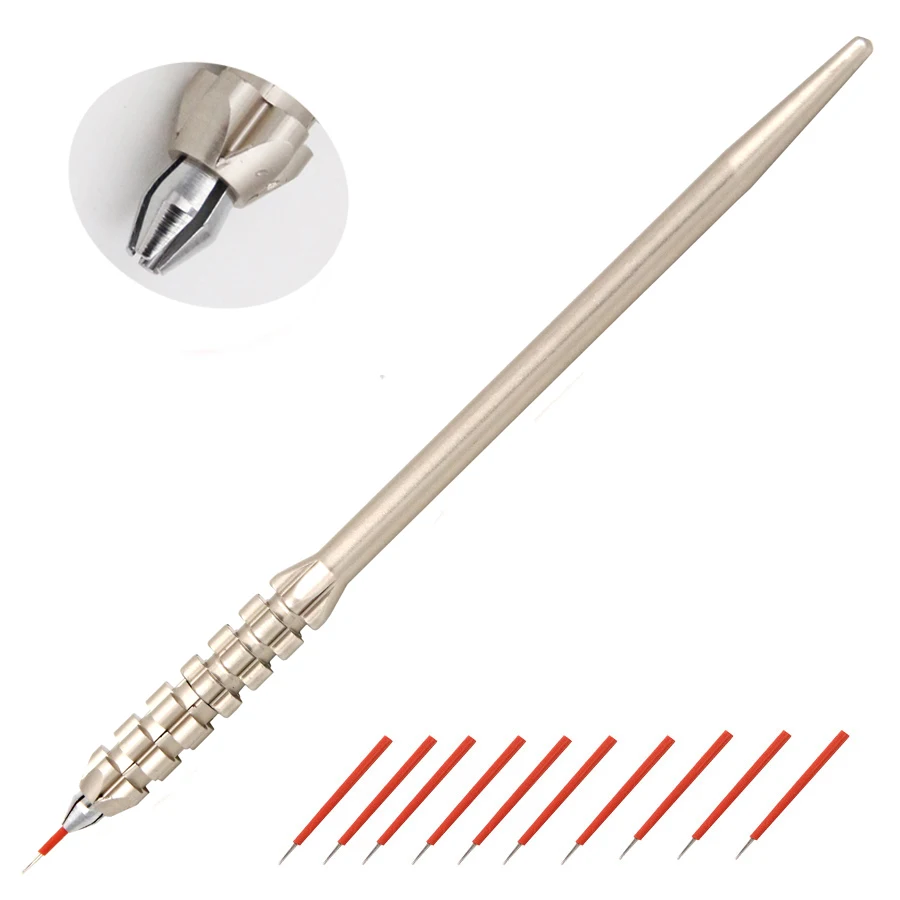 2017 new design high quality permanent makeup eyebrow tattoo pen Microblading pen for round needles with 10pcs blades
2017 new design high quality permanent makeup eyebrow tattoo pen Microblading pen for round needles with 10pcs blades