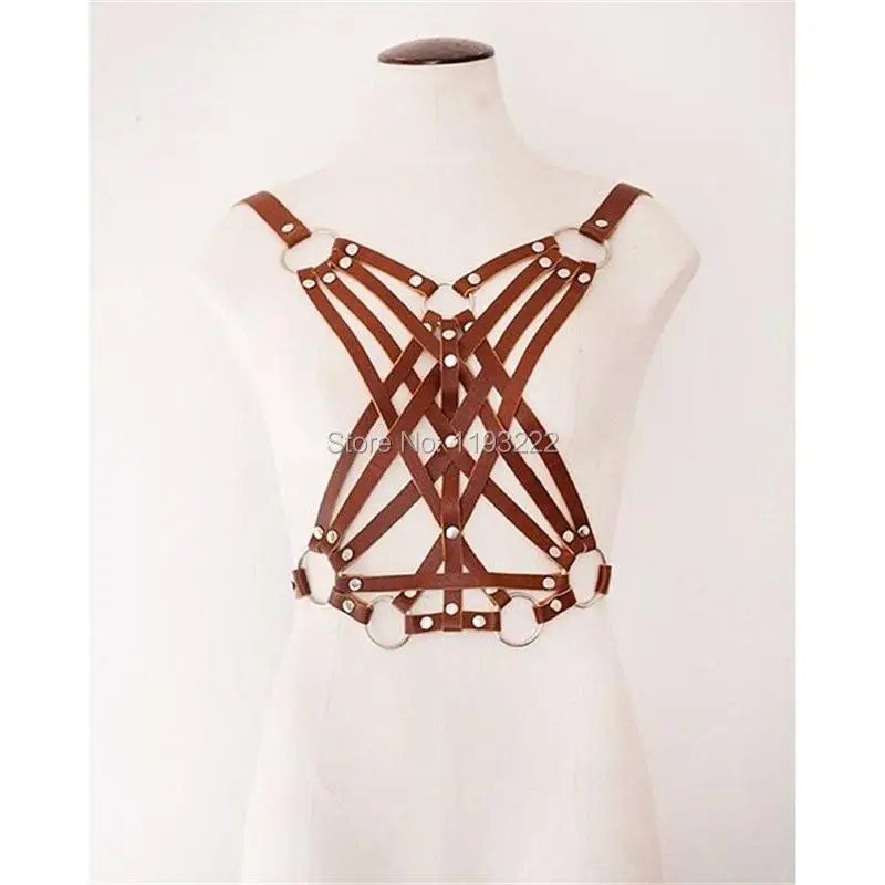 Unisex Body Belt Cage Real Leather Belt Criss Cross Handcrafted Punk Waist Belt Straps
Unisex Body Belt Cage Real Leather Belt Criss Cross Handcrafted Punk Waist Belt Straps