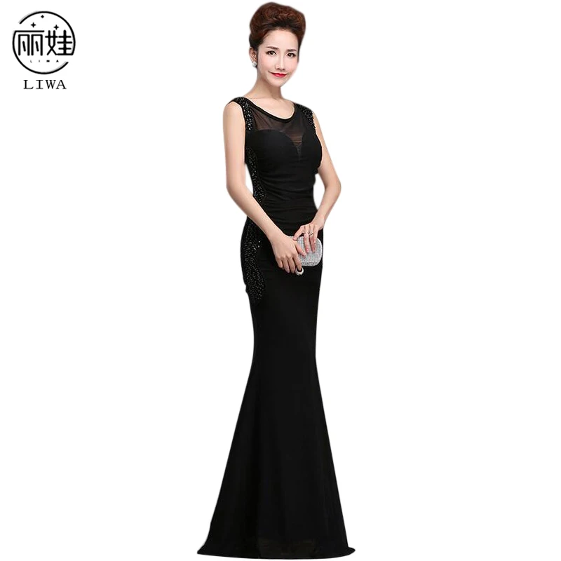 Black Sexy Deep V-Neck Slim Mermaid Evening Dress 2016 Robe De Soiree Backless Long Evening Dresses Vestido De Festa Longo BV50
Black Sexy Deep V-Neck Slim Mermaid Evening Dress 2016 Robe De Soiree Backless Long Evening Dresses Vestido De Festa Longo BV50