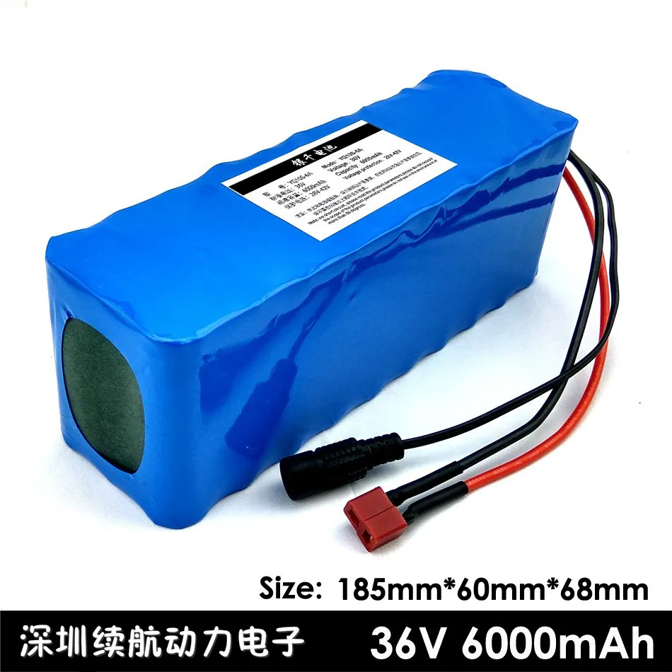 36V 6Ah (10S3P) rechargeable batteries, modified bicycles, electric vehicle batteries,42V lithium batteries pack+2A cherger
36V 6Ah (10S3P) rechargeable batteries, modified bicycles, electric vehicle batteries,42V lithium batteries pack+2A cherger