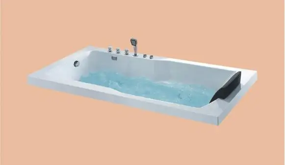 1800mm Fiberglass Whirlpool Bathtub Acrylic Hydromassage Embedded Surfing Tub NS6015A
1800mm Fiberglass Whirlpool Bathtub Acrylic Hydromassage Embedded Surfing Tub NS6015A