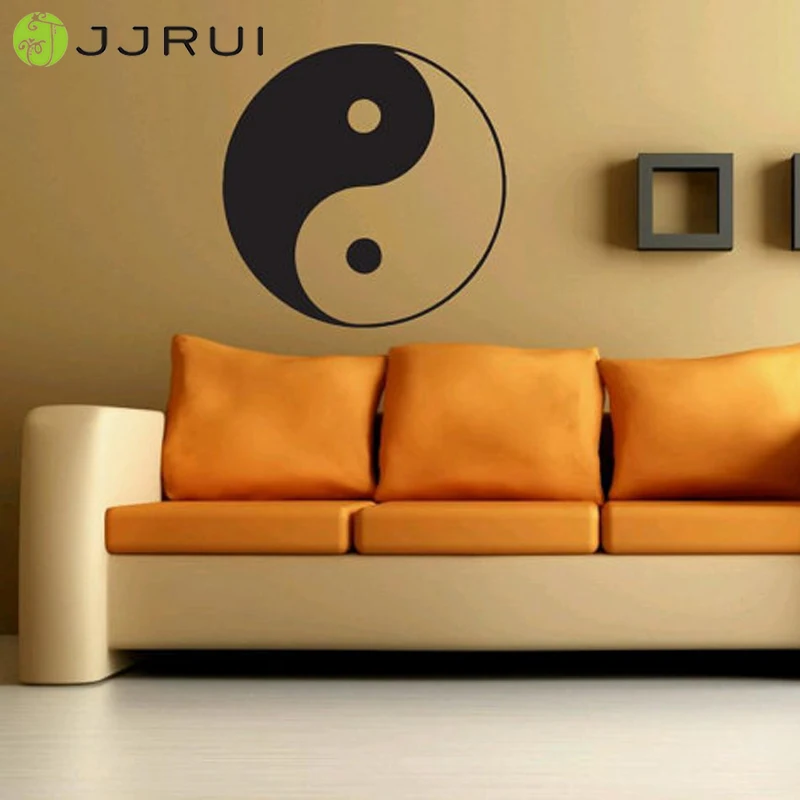 JJRUI Wall Decals Ying Yang Decal Mandala Vinyl Stickers Yoga Studio Decor Living Room Bedroom Decal Wall Art Sticker 22x22in
JJRUI Wall Decals Ying Yang Decal Mandala Vinyl Stickers Yoga Studio Decor Living Room Bedroom Decal Wall Art Sticker 22x22in