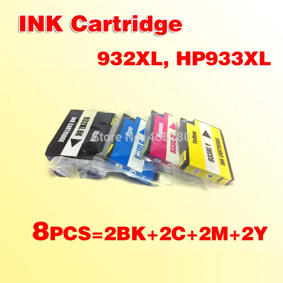 8x compatible ink cartridge compatible for 932 932xl 933xl Officejet 6100 6600 6700 7110
8x compatible ink cartridge compatible for 932 932xl 933xl Officejet 6100 6600 6700 7110