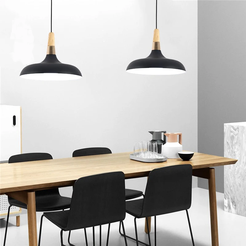 Macaron Pendant Lights with wood Decor Metal Hang Lamp for Kitchen Living Room Suspension Luminaire E27 Lighting Fixtures
Macaron Pendant Lights with wood Decor Metal Hang Lamp for Kitchen Living Room Suspension Luminaire E27 Lighting Fixtures