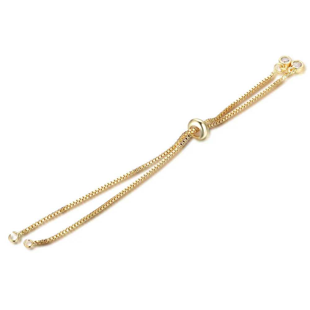 3pcs/lot Copper Rhinestone Simple Adjustable Slider Chain For Jewelry Making DIY Two Loops Connector Pendants Bracelets
3pcs/lot Copper Rhinestone Simple Adjustable Slider Chain For Jewelry Making DIY Two Loops Connector Pendants Bracelets