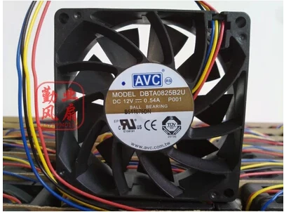 Оптовая продажа: AVC 80*80*25 8 см 12 В 0.54A DBTA0825B2U 4-линейный ШИМ интеллектуальный контроль скорости большого воздушного вентилятора
Оптовая продажа: AVC 80*80*25 8 см 12 В 0.54A DBTA0825B2U 4-линейный ШИМ интеллектуальный контроль скорости большого воздушного вентилятора