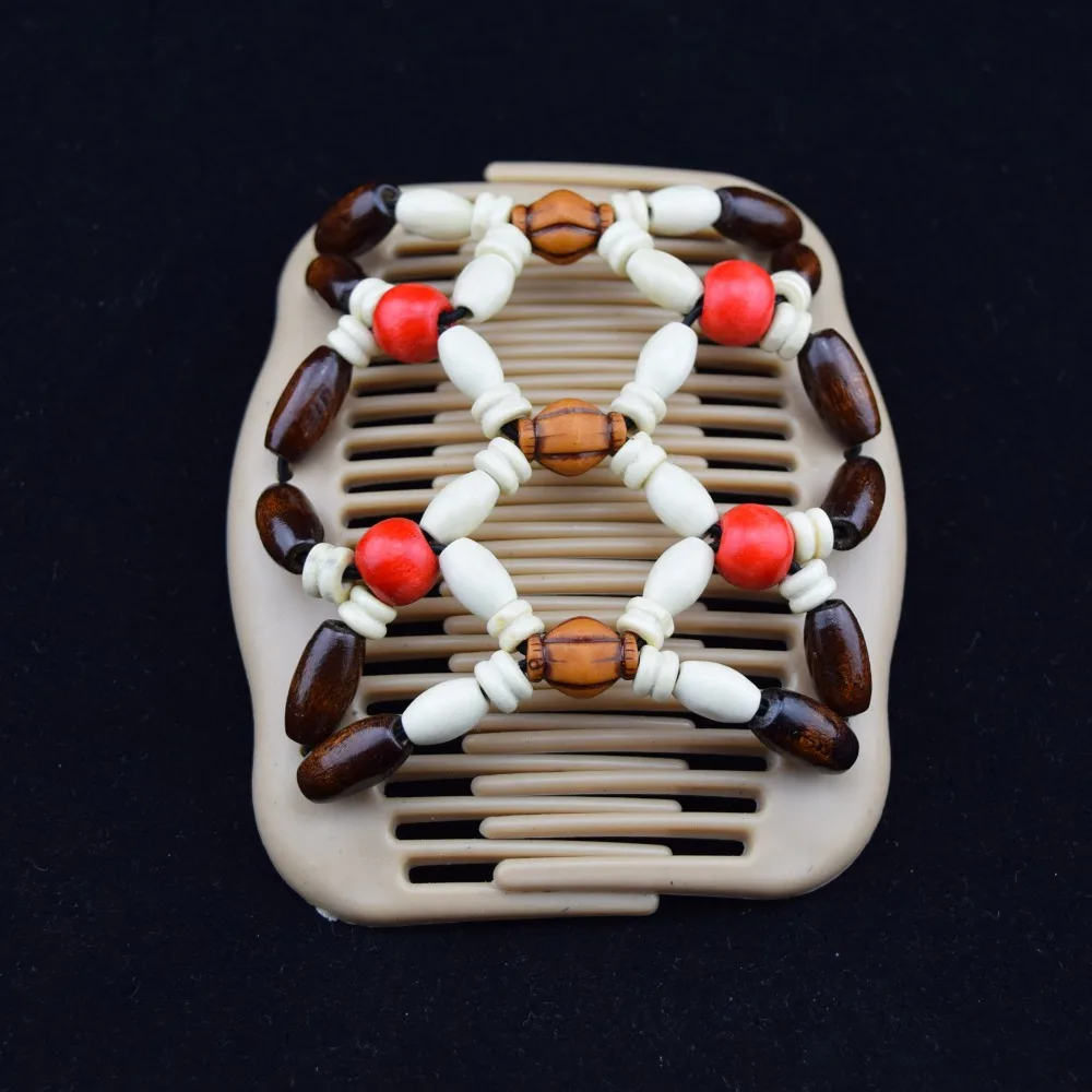 50pcs/lot vintage magic comb new hair accessories beads wood stretchy hair clip slide combs free shipping
50pcs/lot vintage magic comb new hair accessories beads wood stretchy hair clip slide combs free shipping