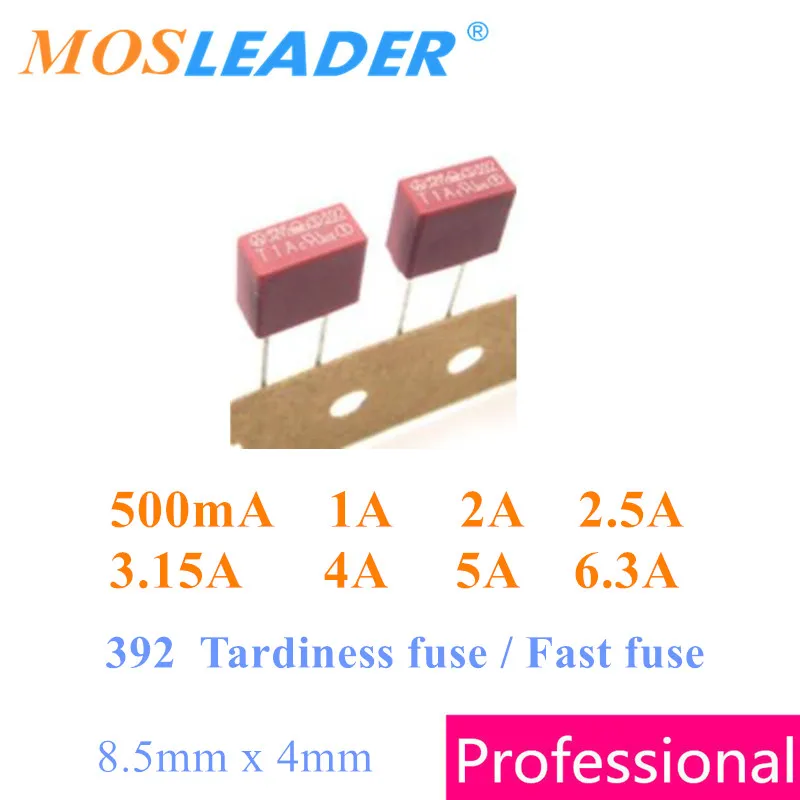 Mosleader 392 Square fuse 1400pcs 250V/220V 8.5X4MM 500mA 1A 2A 2.5A 3.15A 4A 5A 6.3A Tardiness Fuse Fast speed Slow speed
Mosleader 392 Square fuse 1400pcs 250V/220V 8.5X4MM 500mA 1A 2A 2.5A 3.15A 4A 5A 6.3A Tardiness Fuse Fast speed Slow speed
